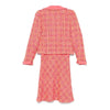 Chanel Pink Wool Jacket and Dress Suit - 2000s Second hand