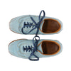 Hermès Light Blue Leather Sneakers - 2000s Second hand