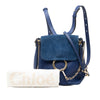 Chloé Medium Calfskin and Suede Faye Backpack Secondhand