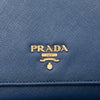 Prada Saffiano Wallet On Chain Secondhand