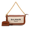 Balmain Mini Canvas B Army Logo Satchel Secondhand