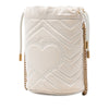Gucci Small GG Marmont Leather Matelasse Bucket Bag Secondhand
