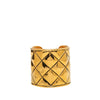 Chanel Gold Plated Quilted Bangle Secondhand
