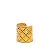 Chanel Gold Plated Quilted Bangle Secondhand
