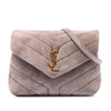 Saint Laurent Toy Matelasse Suede Monogram LouLou Crossbody Secondhand