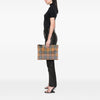 Burberry House Check Coated Canvas Clutch Secondhand