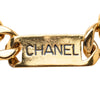 Chanel CC Gold Plated Logo Chain Necklace Secondhand