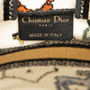 Dior Mini Embroidered Canvas Pixel Zodiac Vertical Book Tote Secondhand