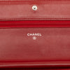 Chanel CC Embossed Lambskin Camellia Wallet On Chain Secondhand