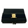 Ferragamo Embossed Leather Vara Trifold Wallet Secondhand