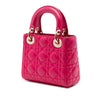 Dior Mini Lambskin Cannage Lady Dior Secondhand