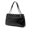 Chanel CC Quilted Patent Timeless Soft Tote Secondhand