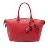 Prada Vitello Daino Double Handle Satchel Secondhand