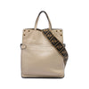 Fendi Vitello Grace and Suede Flip Satchel Secondhand