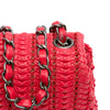 Chanel Paris Seoul Mini Crochet Lambskin Flap Secondhand