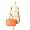 LOEWE Anagram Leather East West Tote Secondhand