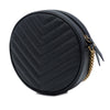 Saint Laurent Chevron Grain De Poudre Round Vinyle Camera Bag Secondhand