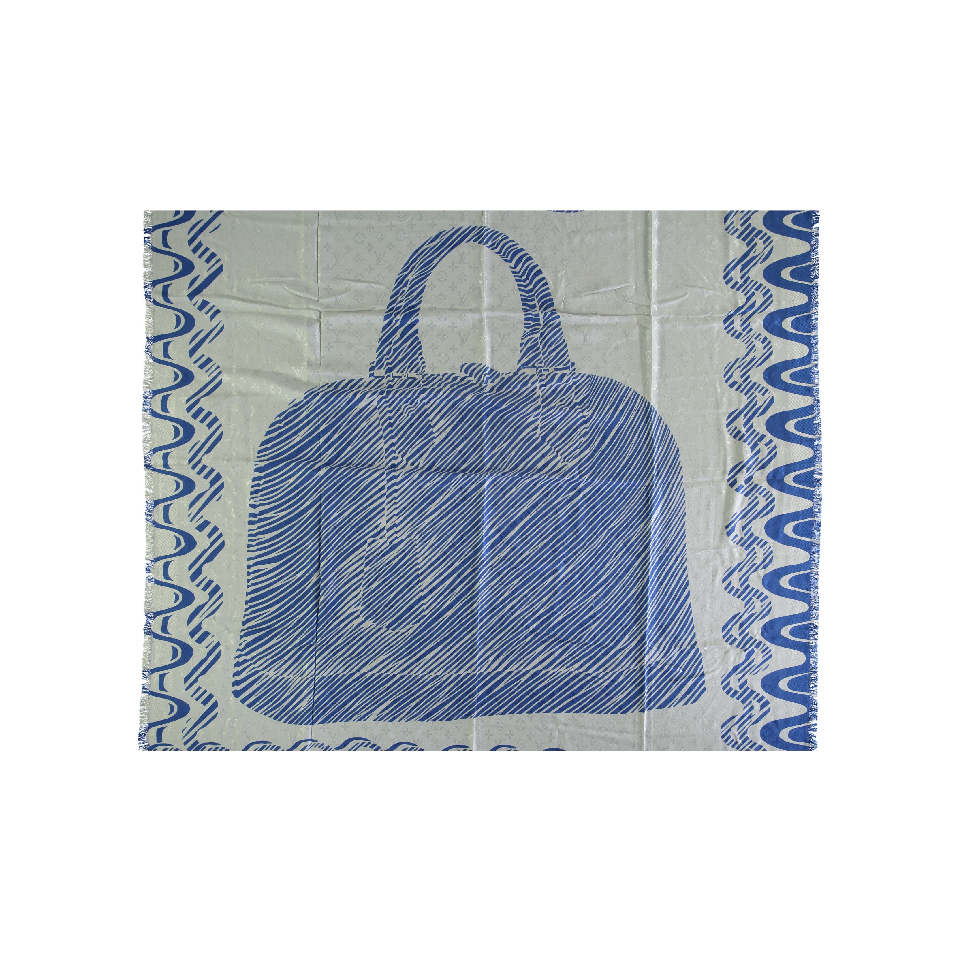 blue white louis vuittons handbags