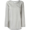 Secondhand Comme des Garçons Grey Nylon Blouse - '90s