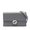 Gucci Dollar Calfskin Interlocking G Wallet on Chain Secondhand