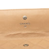 Chanel CC Quilted Caviar Gusset Flap Long Wallet Secondhand