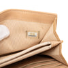 Chanel CC Quilted Caviar Gusset Flap Long Wallet Secondhand