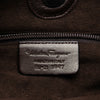 Ferragamo Chevron Calfskin and Studded Suede Hobo Secondhand