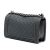 Chanel Paris Dallas Old Medium Quilted Calfskin Cowboy Boy Flap Secondhand