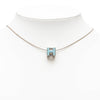 Hermès Palladium Plated Lacquered Cage D H Pendant Necklace Secondhand