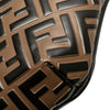 Secondhand Fendi Zucca Embossed Leather Belt Bag