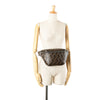 Secondhand Fendi Zucca Embossed Leather Belt Bag