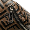 Secondhand Fendi Zucca Embossed Leather Belt Bag
