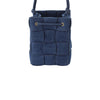 Bottega Veneta Small Denim Maxi Intrecciato Cassette Bucket Bag Secondhand