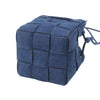 Bottega Veneta Small Denim Maxi Intrecciato Cassette Bucket Bag Secondhand