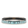 Hermès Narrow Flower Petal Enamel Bangle 62 Secondhand