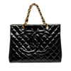 Chanel Grand CC Patent Timeless Shopping Tote Secondhand
