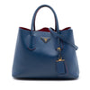 Prada Medium Saffiano Cuir Double Handle Satchel Secondhand
