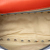 Valentino Tricolor Leather Rockstud Flip Lock Flap Secondhand