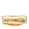 Bottega Veneta Metallic Bark Embossed Lambskin The Mini Pouch Secondhand