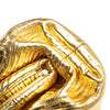Bottega Veneta Metallic Bark Embossed Lambskin The Mini Pouch Secondhand