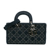 Dior Medium Denim Cannage Eyelet Lady D Joy Secondhand