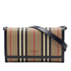 Burberry Icon Stripe E Canvas Hannah Wallet on Strap Secondhand