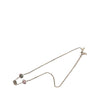 Louis Vuitton Brass Crystal Gamble Station Necklace Secondhand