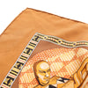 Hermès Au Son Du Tam Tam Silk Scarf 90 Secondhand