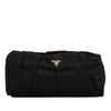 Prada Pleated Satin Frame Clutch Secondhand
