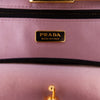 Prada Pleated Satin Frame Clutch Secondhand