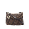 Fendi Zucca Canvas Shoulder Bag Secondhand