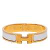 Hermès Narrow Enamel Clic H Bracelet PM Secondhand