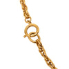 Chanel CC Gold Plated Classic Flap Bag Pendant Necklace Secondhand