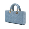 Dior Medium Denim Cannage Lady D Joy Secondhand